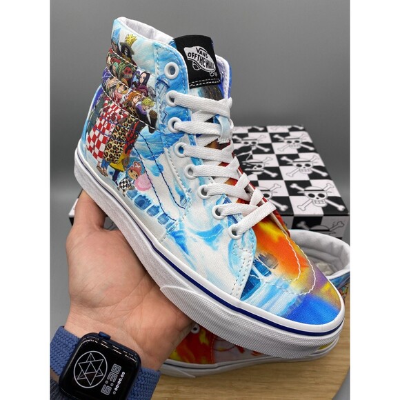 Vans Shoes One Piece SK8-Hi Skate Sneakers Punk Hazard Anime Mens 6 Womens 7.5 - Picture 9 of 16